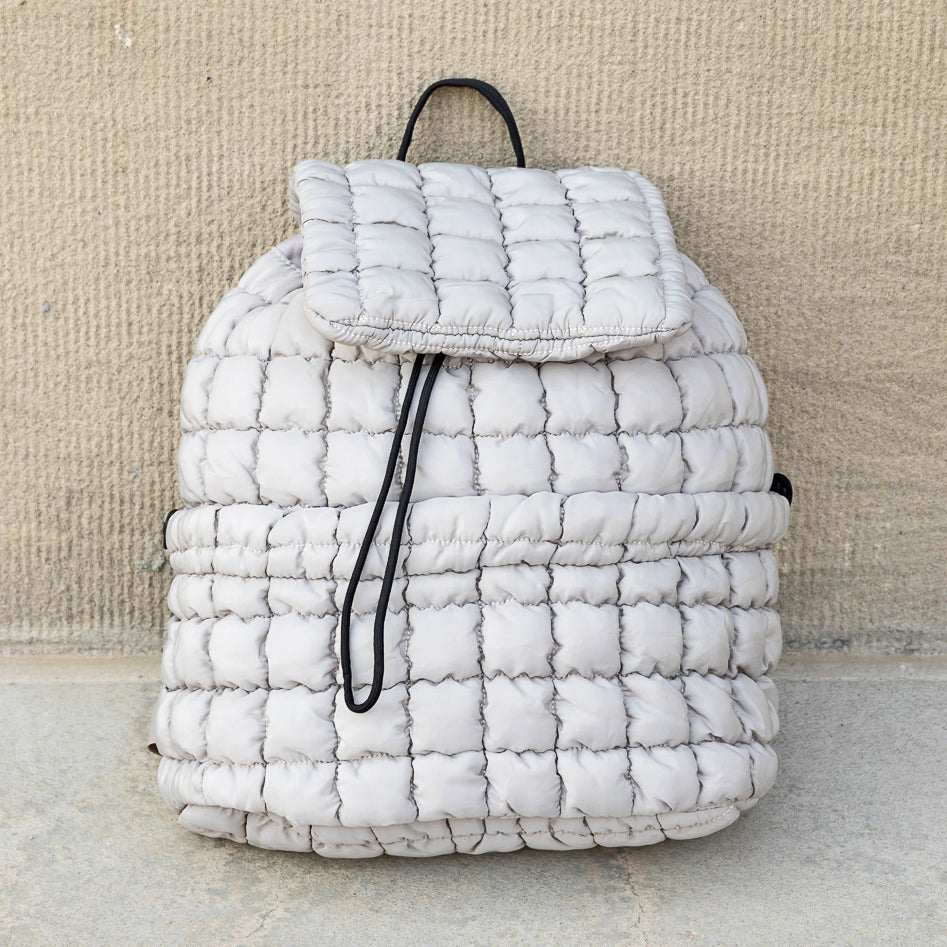 Women's Stevie Quilted Puffer Backpack – Casual Everyday Bag