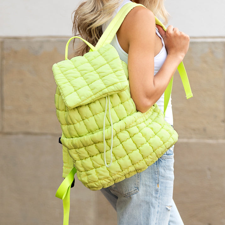 Women's Stevie Quilted Puffer Backpack – Casual Everyday Bag