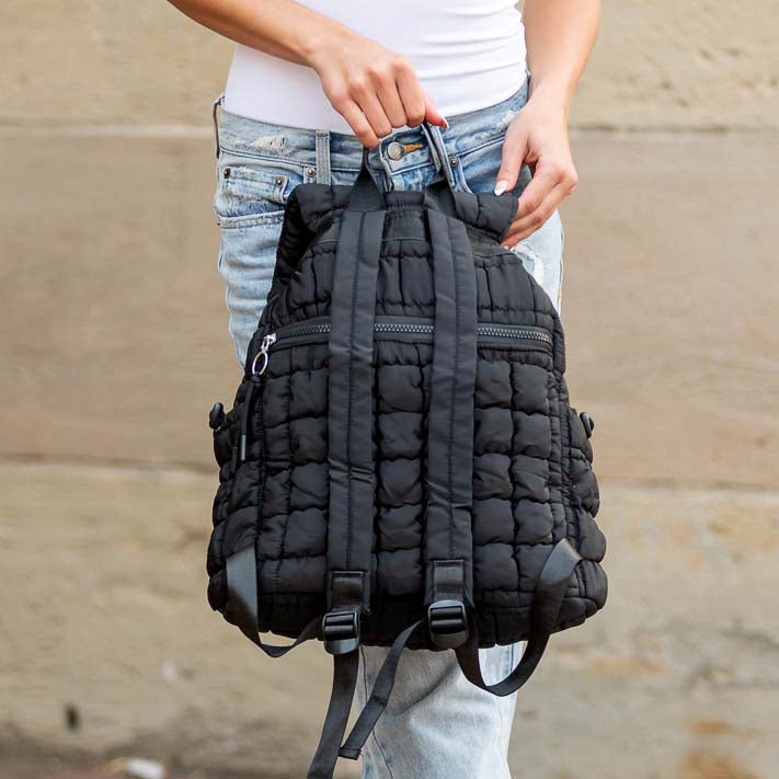 Women's Stevie Quilted Puffer Backpack – Casual Everyday Bag