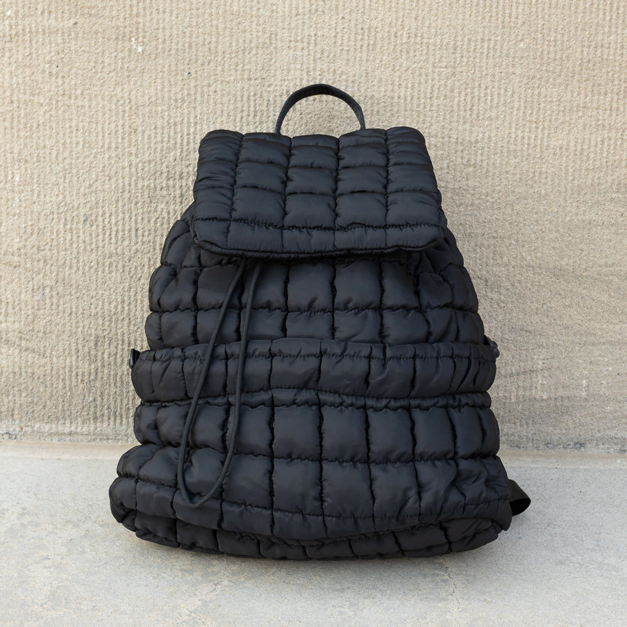 Women's Stevie Quilted Puffer Backpack – Casual Everyday Bag