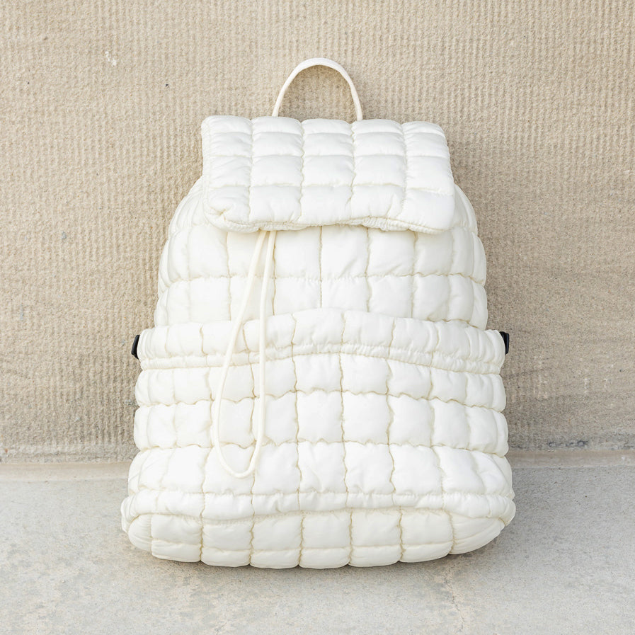 Women's Stevie Quilted Puffer Backpack – Casual Everyday Bag