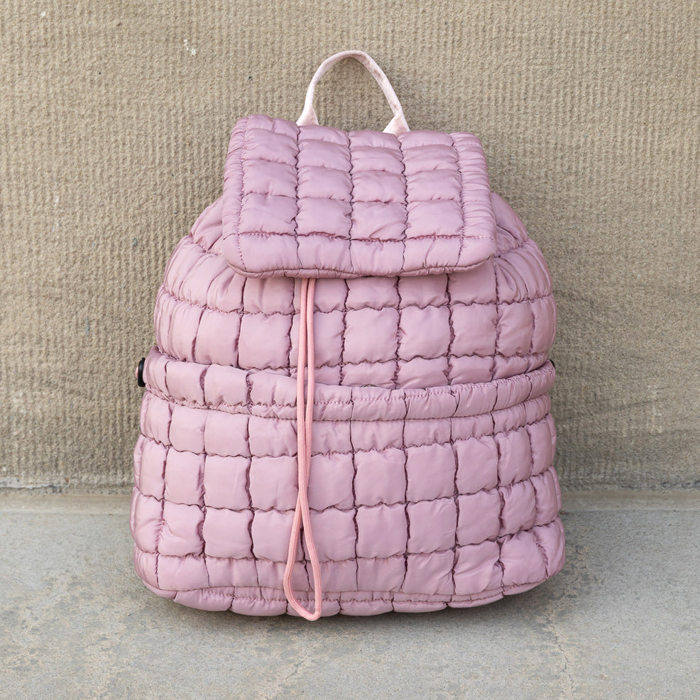 Women's Stevie Quilted Puffer Backpack – Casual Everyday Bag