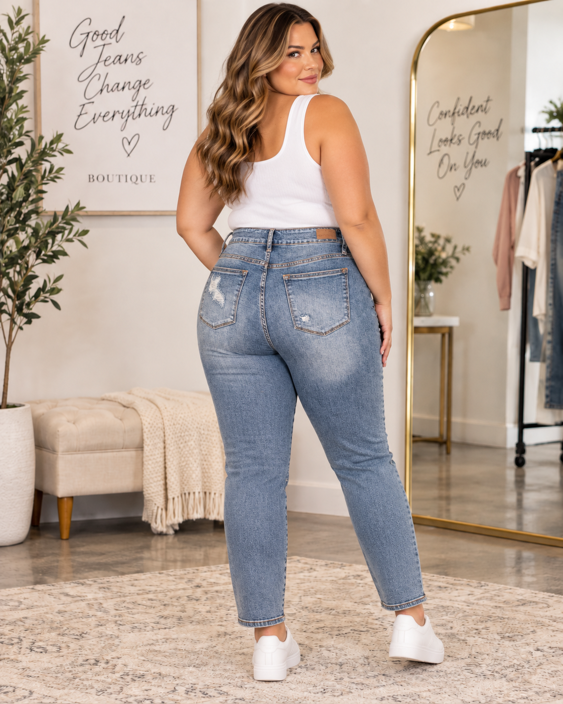 Judy Blue Boyfriend Jeans