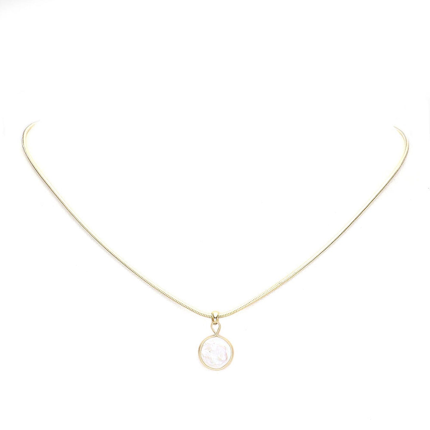 Freshwater Pearl Pendant Necklace