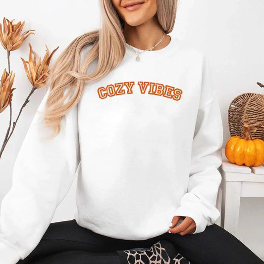 Cozy Vibes Fall Sweatshirt